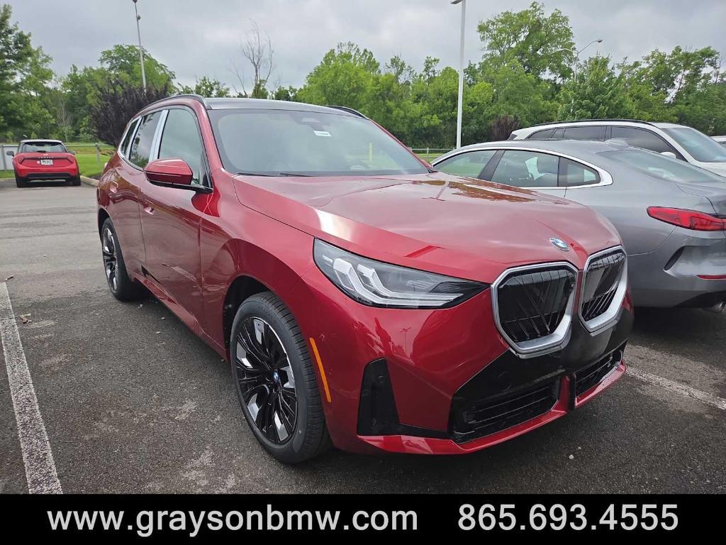 new 2025 BMW X3 car, priced at $60,100