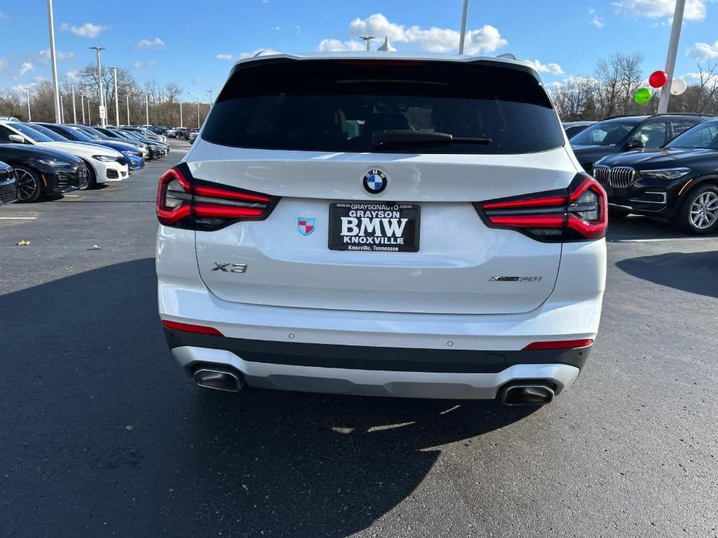 used 2022 BMW X3 car, priced at $35,995