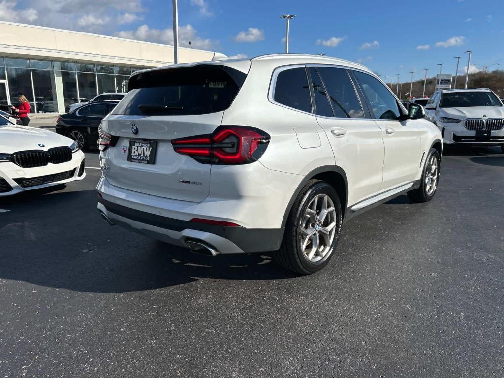 used 2022 BMW X3 car, priced at $35,995