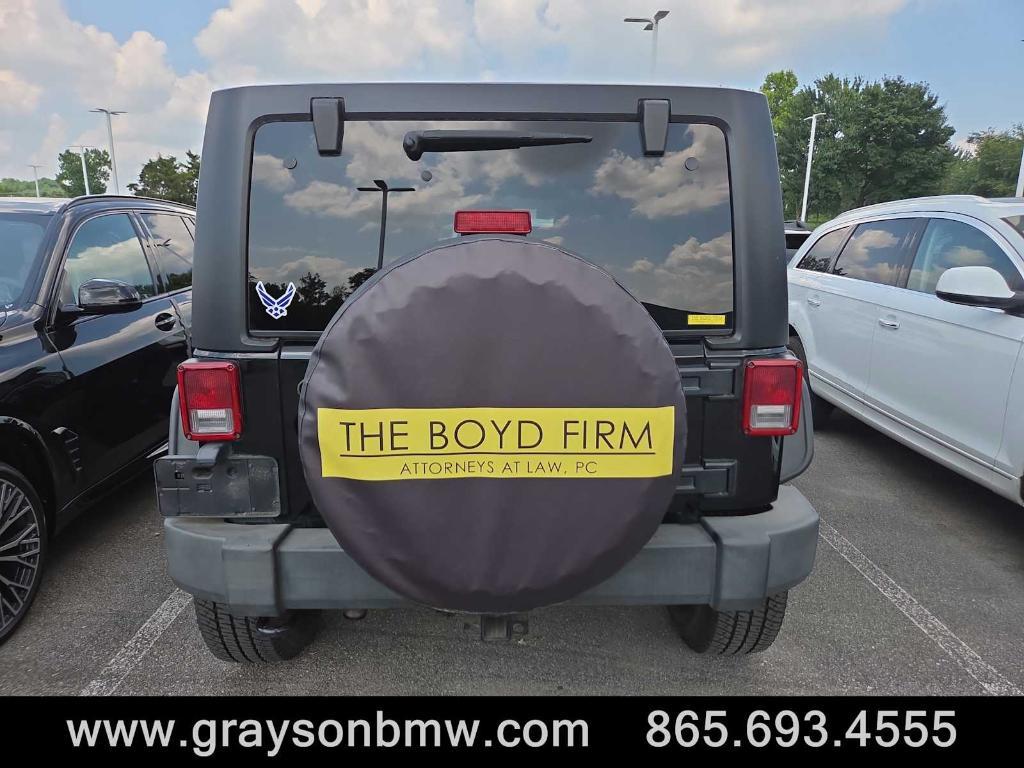 used 2011 Jeep Wrangler Unlimited car, priced at $15,378