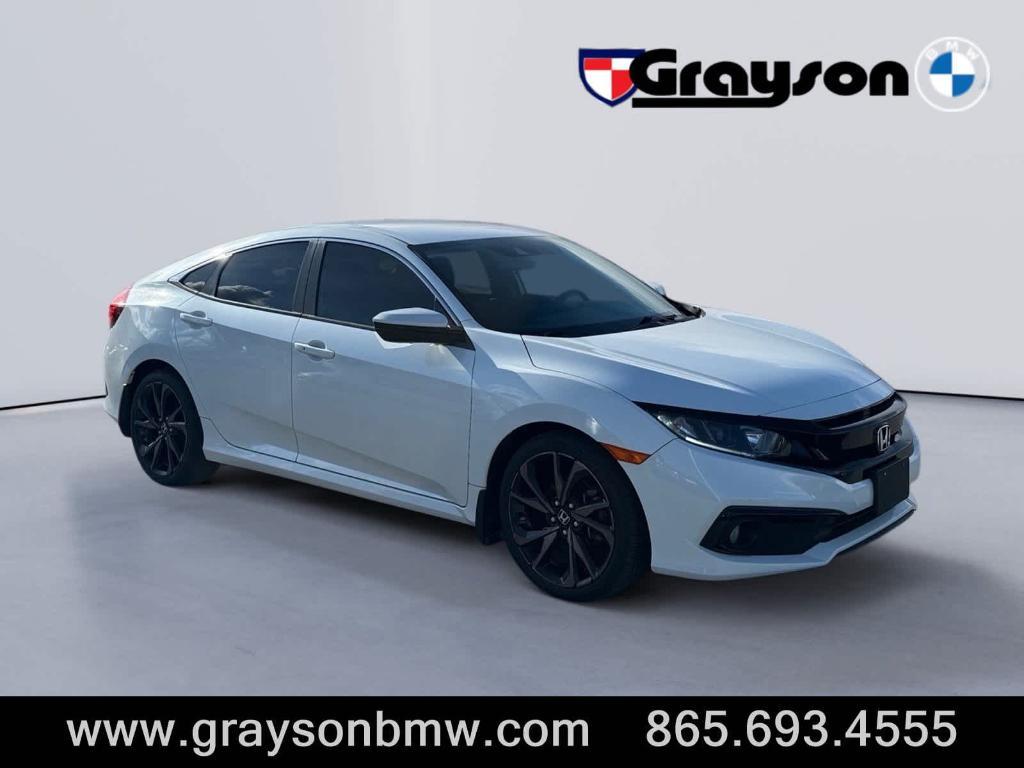 used 2020 Honda Civic car, priced at $19,340