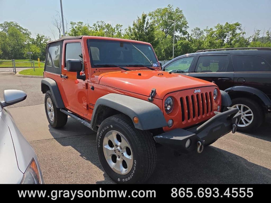 used 2015 Jeep Wrangler car, priced at $15,865
