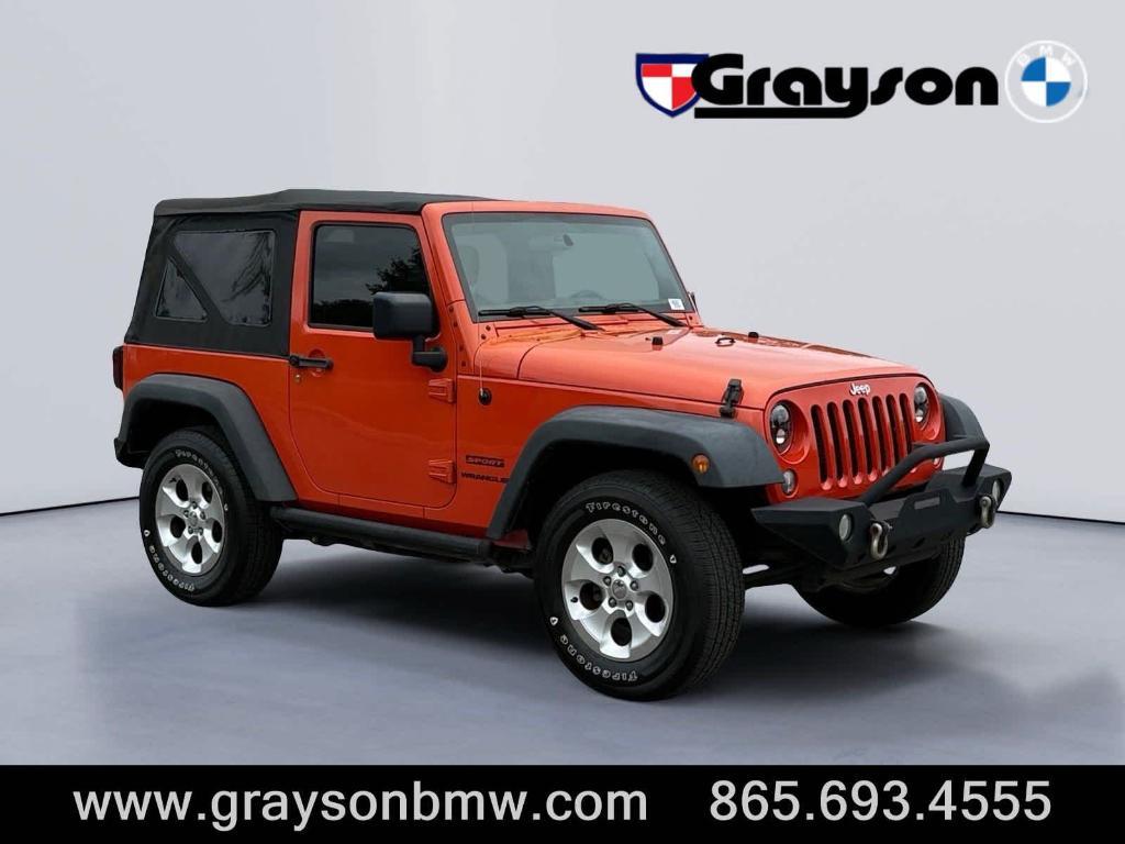 used 2015 Jeep Wrangler car, priced at $15,865