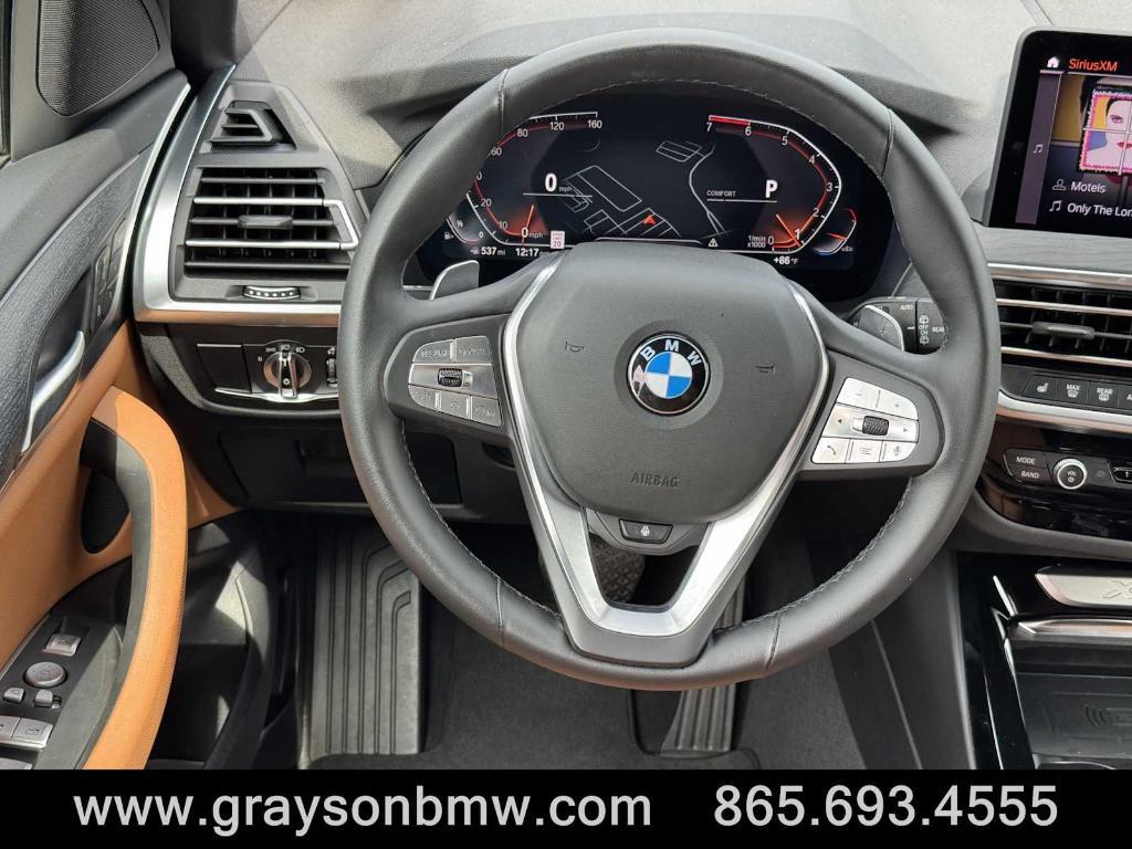 used 2024 BMW X3 car, priced at $41,800