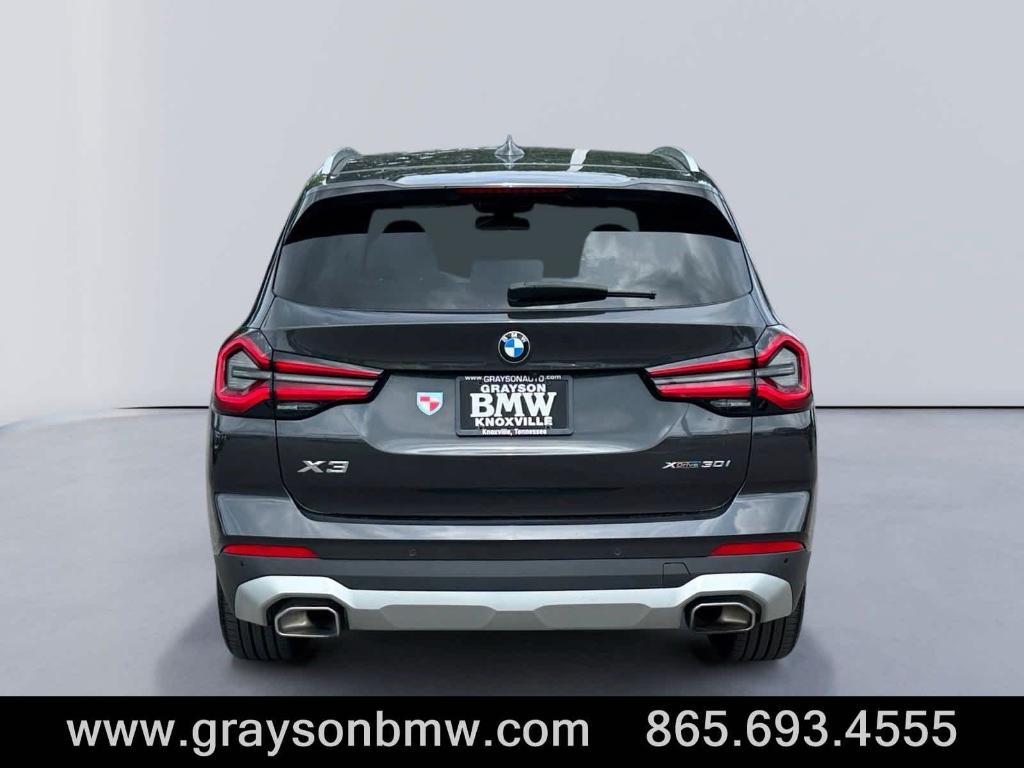used 2024 BMW X3 car, priced at $41,800