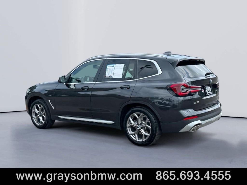 used 2024 BMW X3 car, priced at $41,800