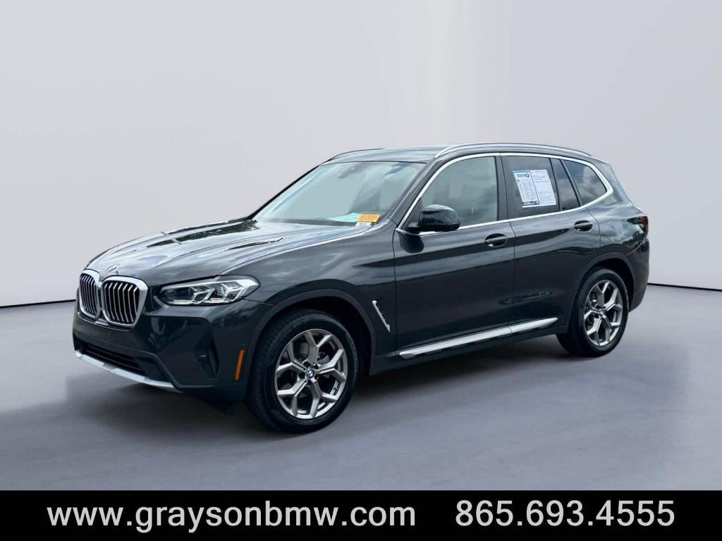 used 2024 BMW X3 car, priced at $41,800