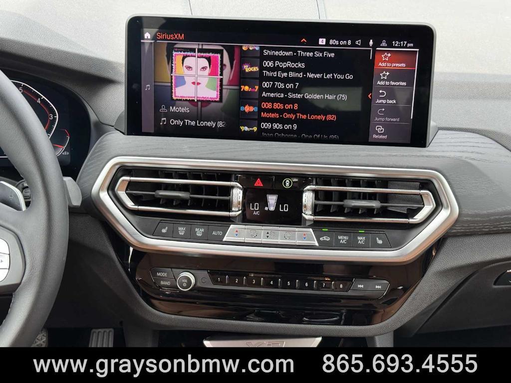 used 2024 BMW X3 car, priced at $41,800