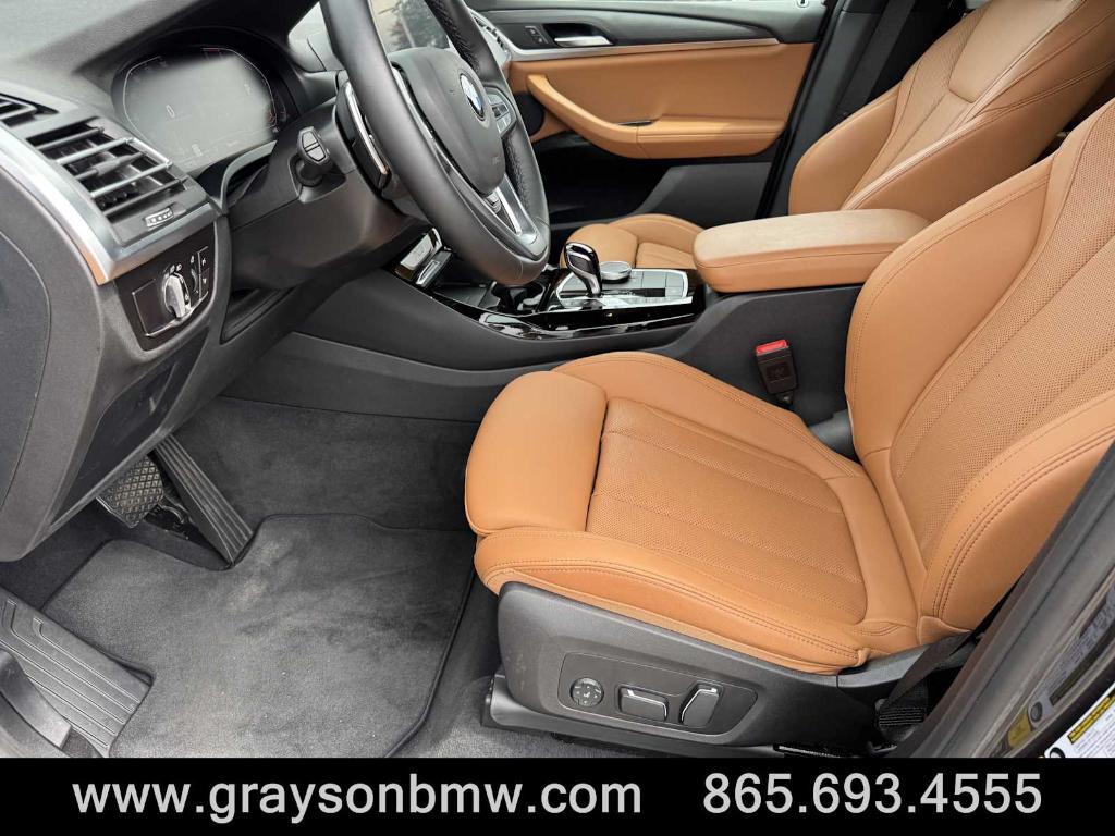 used 2024 BMW X3 car, priced at $41,800