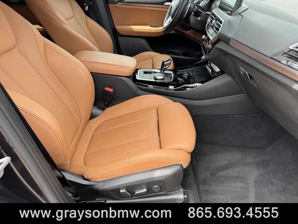 used 2024 BMW X3 car, priced at $41,800