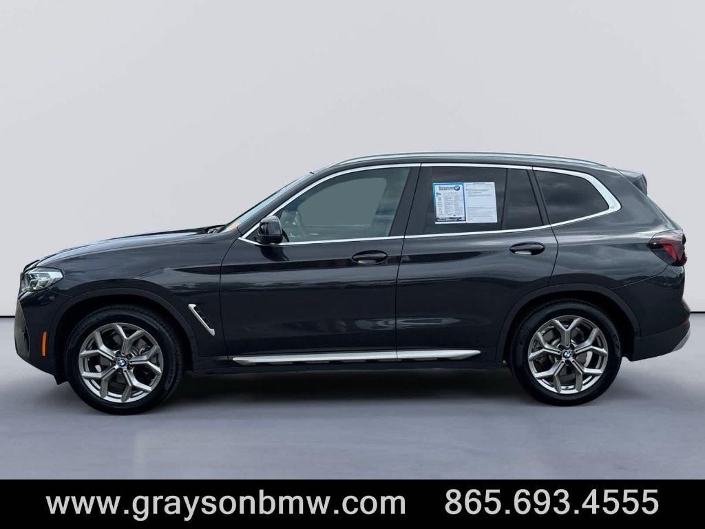 used 2024 BMW X3 car, priced at $41,800
