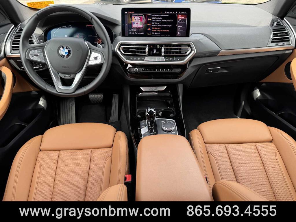 used 2024 BMW X3 car, priced at $41,800