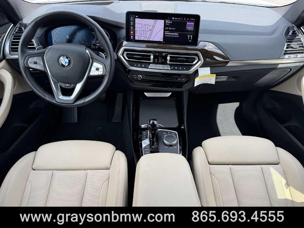 used 2024 BMW X3 car, priced at $44,995