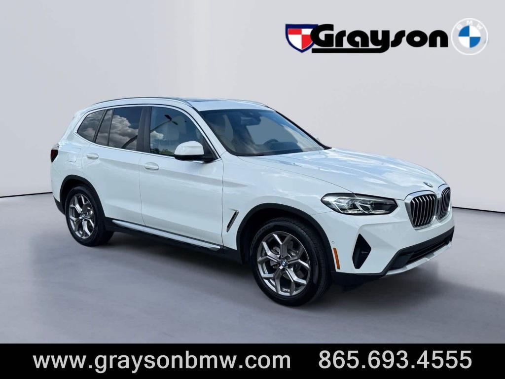 used 2024 BMW X3 car, priced at $44,995