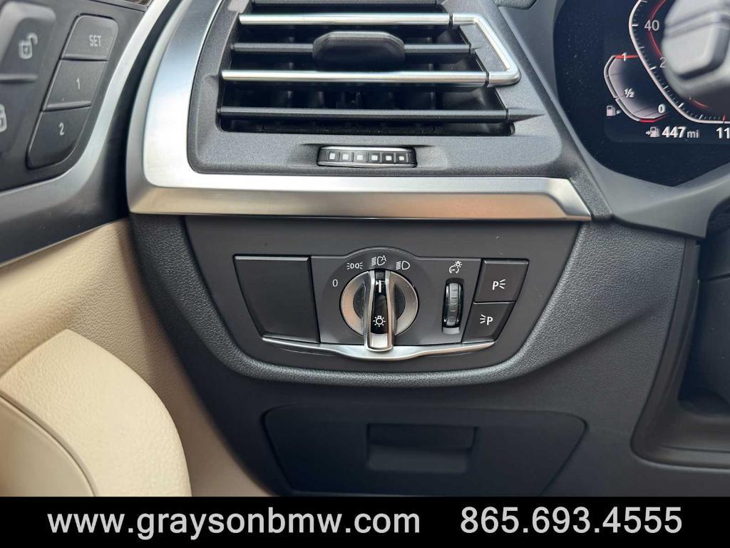used 2024 BMW X3 car, priced at $44,995
