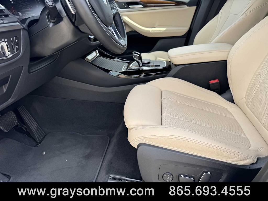 used 2024 BMW X3 car, priced at $44,995