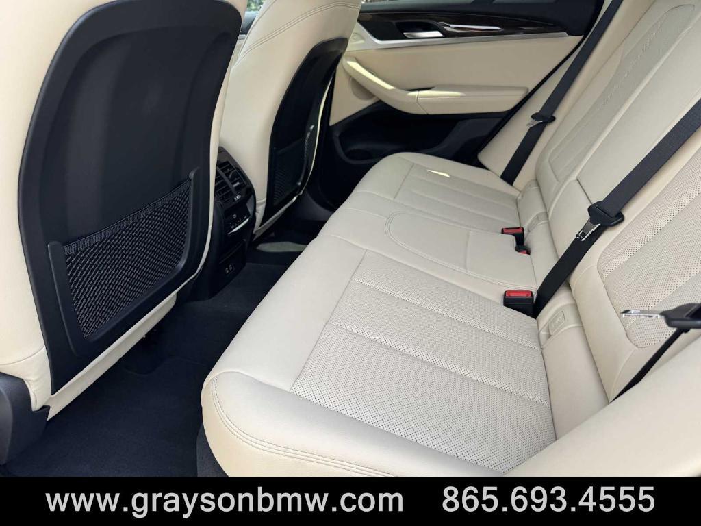 used 2024 BMW X3 car, priced at $44,995