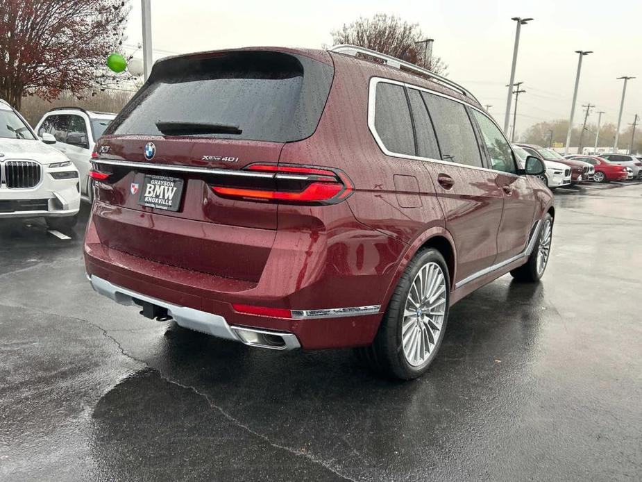 new 2025 BMW X7 car, priced at $98,090