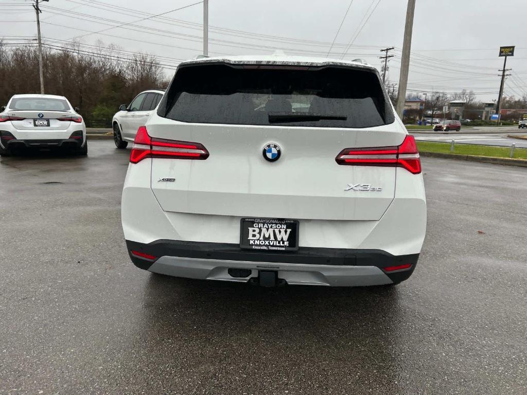 new 2025 BMW X3 car, priced at $56,525