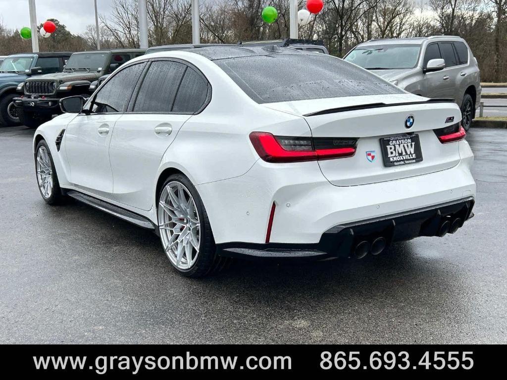 used 2024 BMW M3 car, priced at $82,995