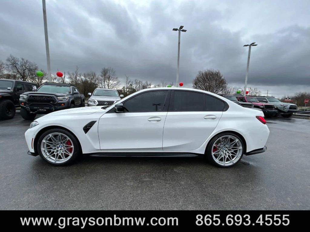 used 2024 BMW M3 car, priced at $82,995