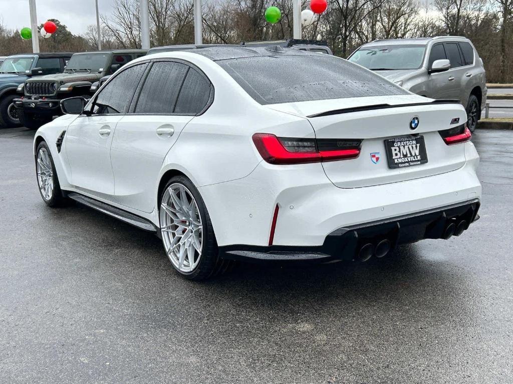 used 2024 BMW M3 car, priced at $81,995