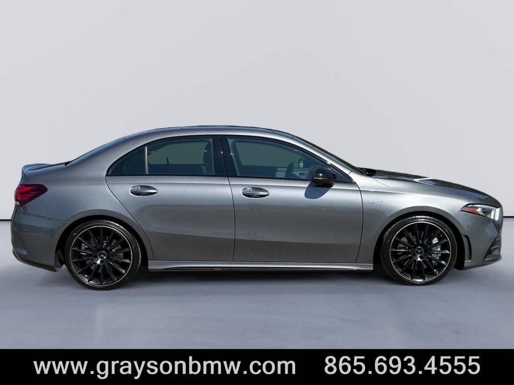 used 2021 Mercedes-Benz AMG A 35 car, priced at $26,607