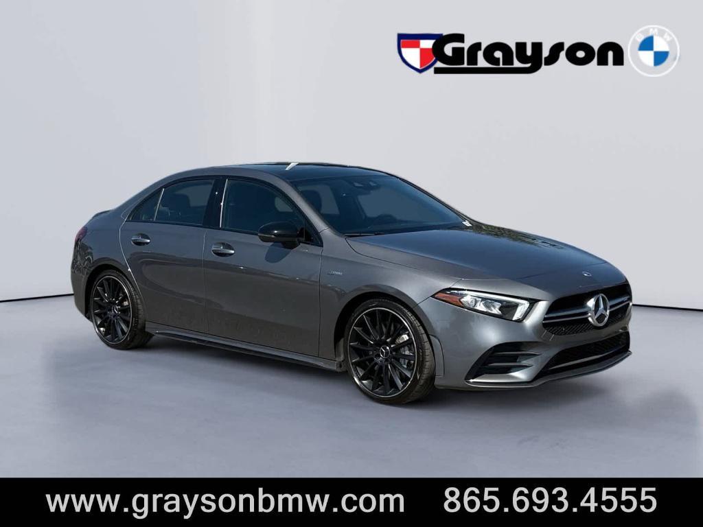 used 2021 Mercedes-Benz AMG A 35 car, priced at $29,785