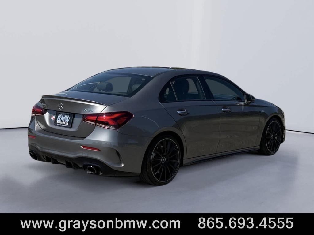 used 2021 Mercedes-Benz AMG A 35 car, priced at $26,607
