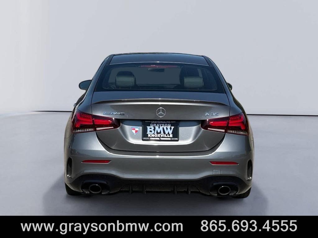 used 2021 Mercedes-Benz AMG A 35 car, priced at $26,607
