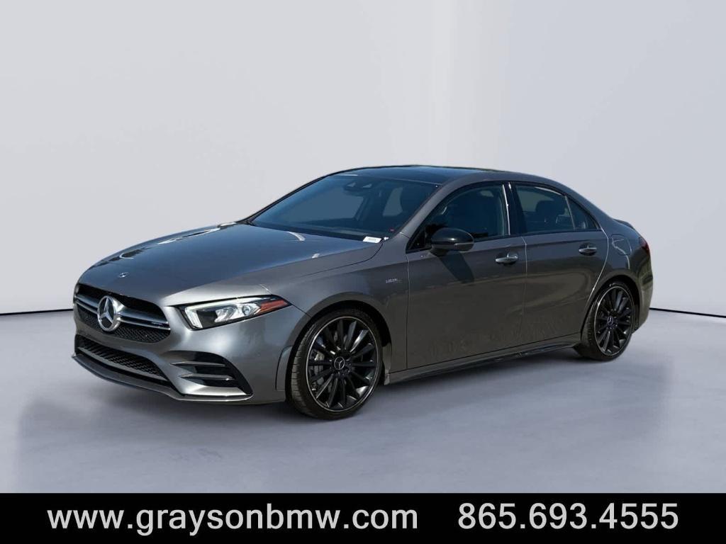 used 2021 Mercedes-Benz AMG A 35 car, priced at $26,607