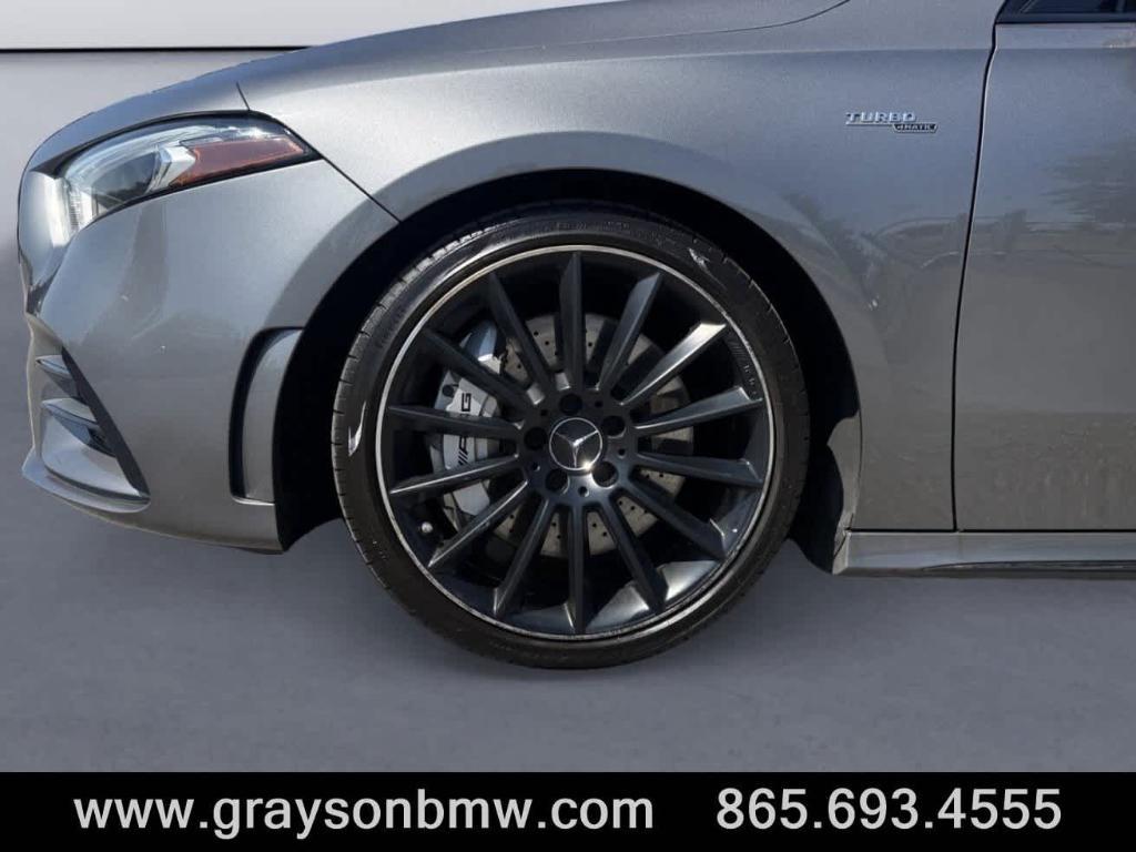 used 2021 Mercedes-Benz AMG A 35 car, priced at $26,607