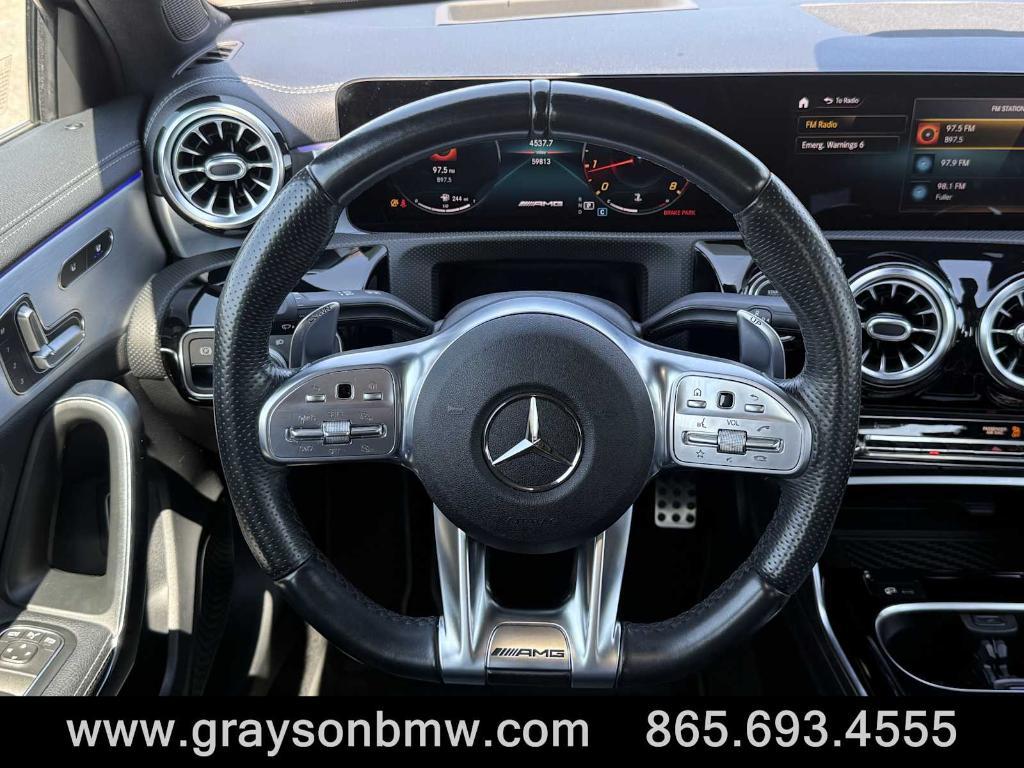 used 2021 Mercedes-Benz AMG A 35 car, priced at $26,607
