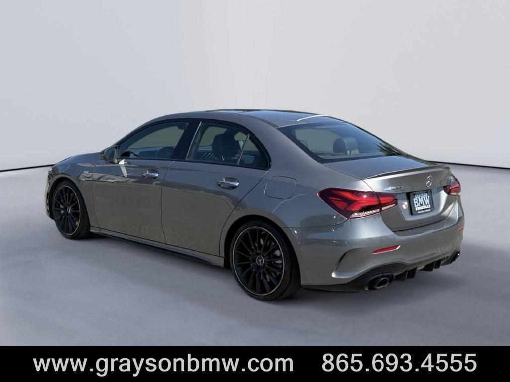 used 2021 Mercedes-Benz AMG A 35 car, priced at $26,607