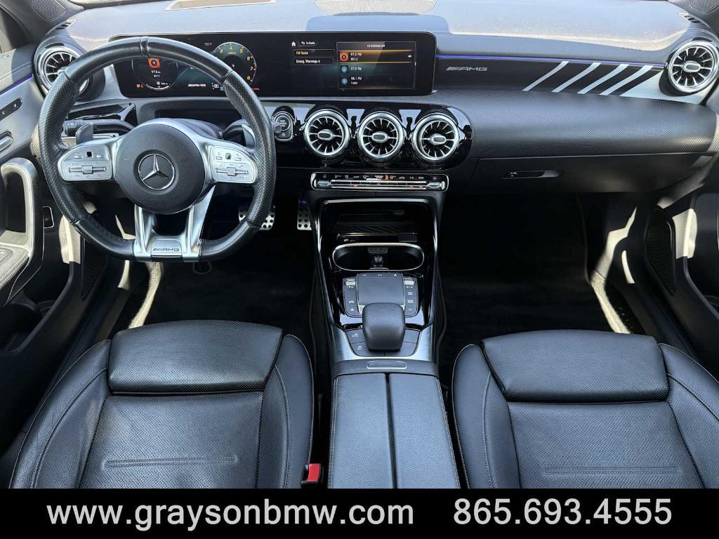 used 2021 Mercedes-Benz AMG A 35 car, priced at $26,607