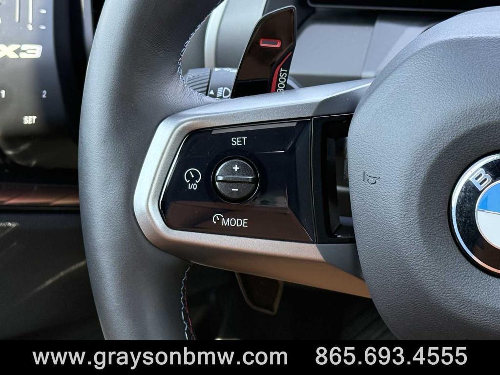 used 2025 BMW X3 car, priced at $63,995