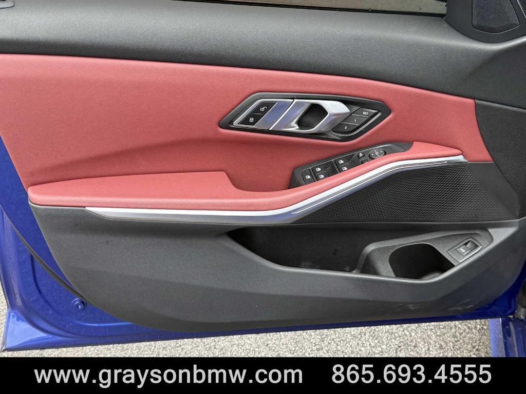 used 2022 BMW 330 car, priced at $36,995