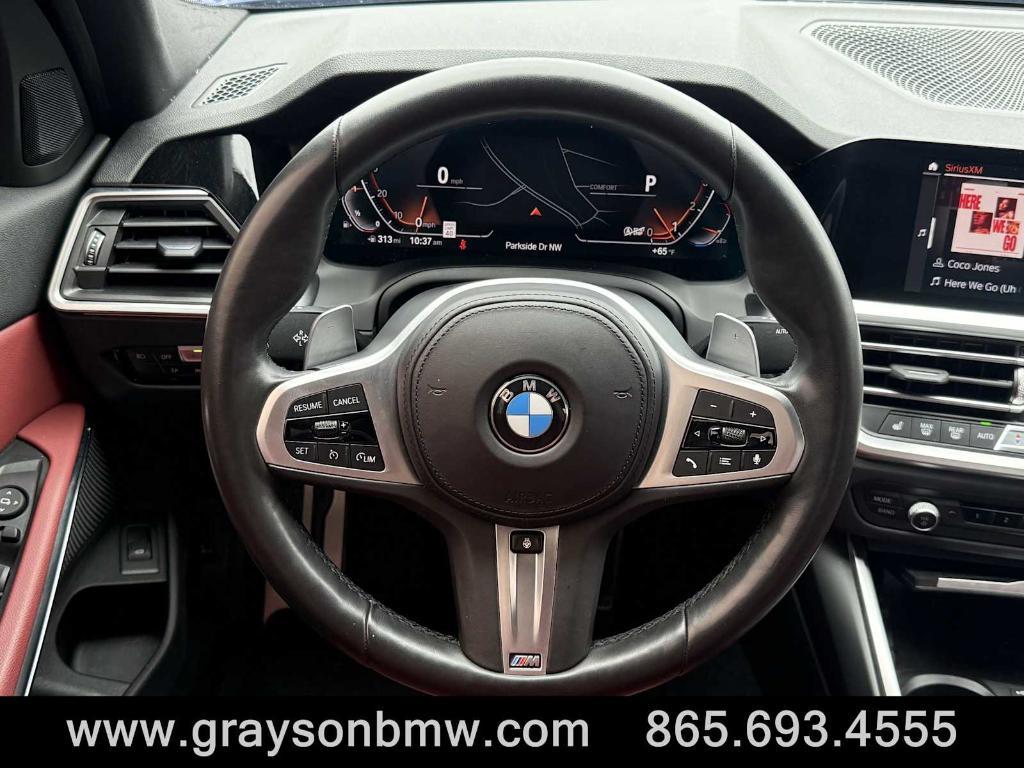 used 2022 BMW 330 car, priced at $36,995
