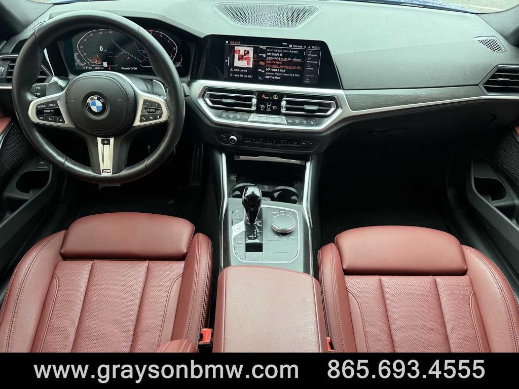used 2022 BMW 330 car, priced at $36,995