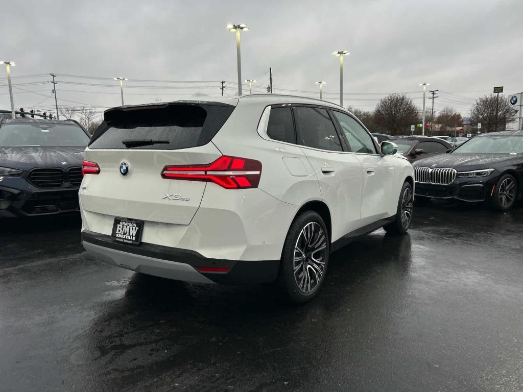 new 2025 BMW X3 car, priced at $54,675