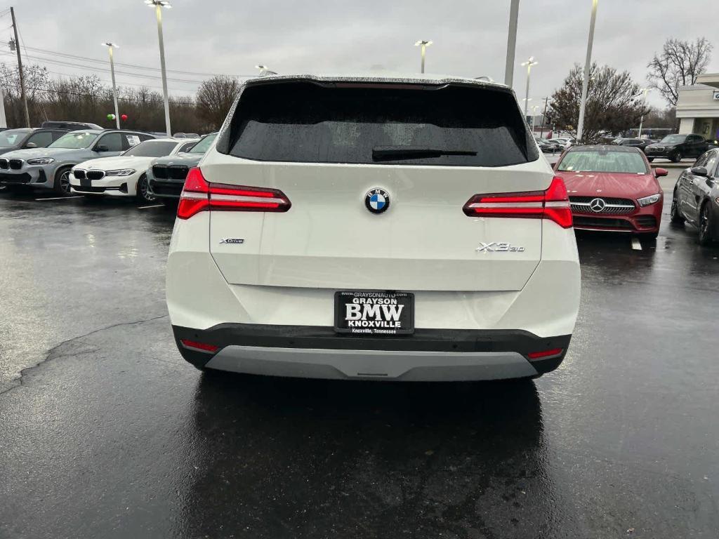 new 2025 BMW X3 car, priced at $54,675