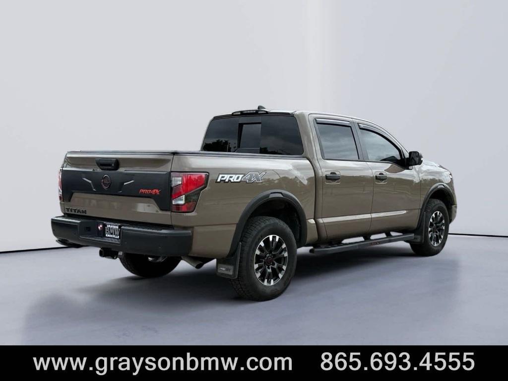 used 2024 Nissan Titan car, priced at $52,995