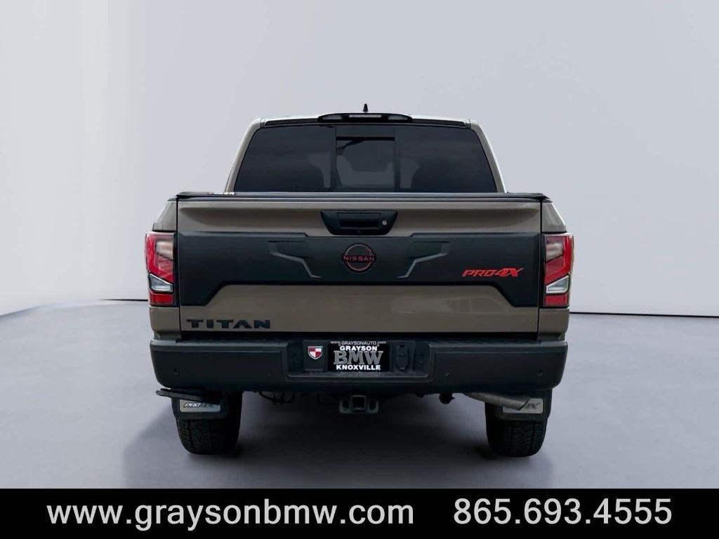 used 2024 Nissan Titan car, priced at $52,995
