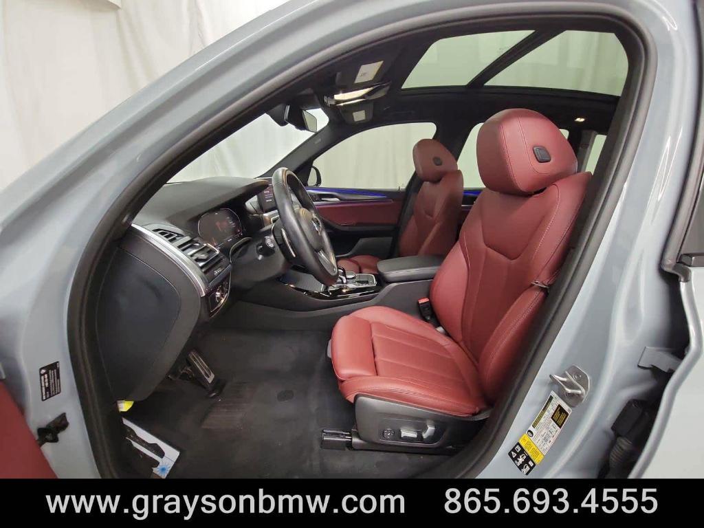 used 2023 BMW X3 car, priced at $44,995