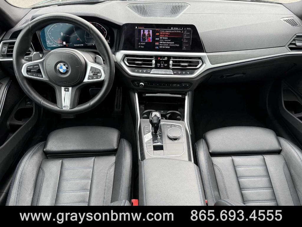 used 2021 BMW 330 car, priced at $34,995
