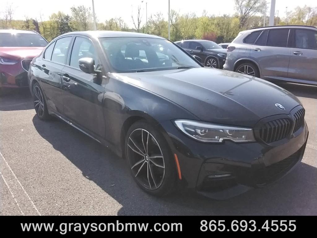 used 2021 BMW 330 car, priced at $34,995