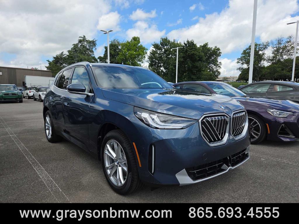 new 2025 BMW X3 car, priced at $58,075