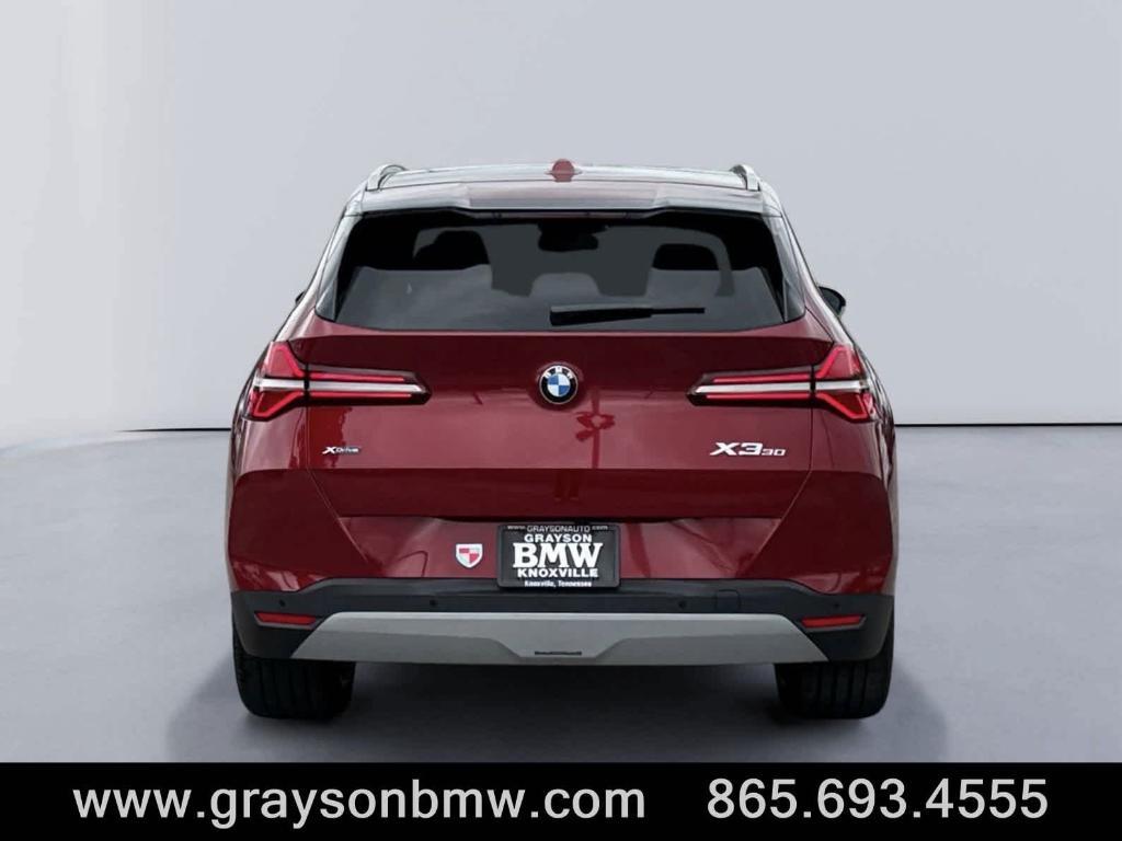 used 2025 BMW X3 car, priced at $58,075