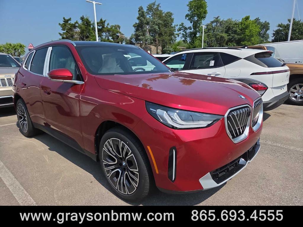 new 2025 BMW X3 car, priced at $58,075