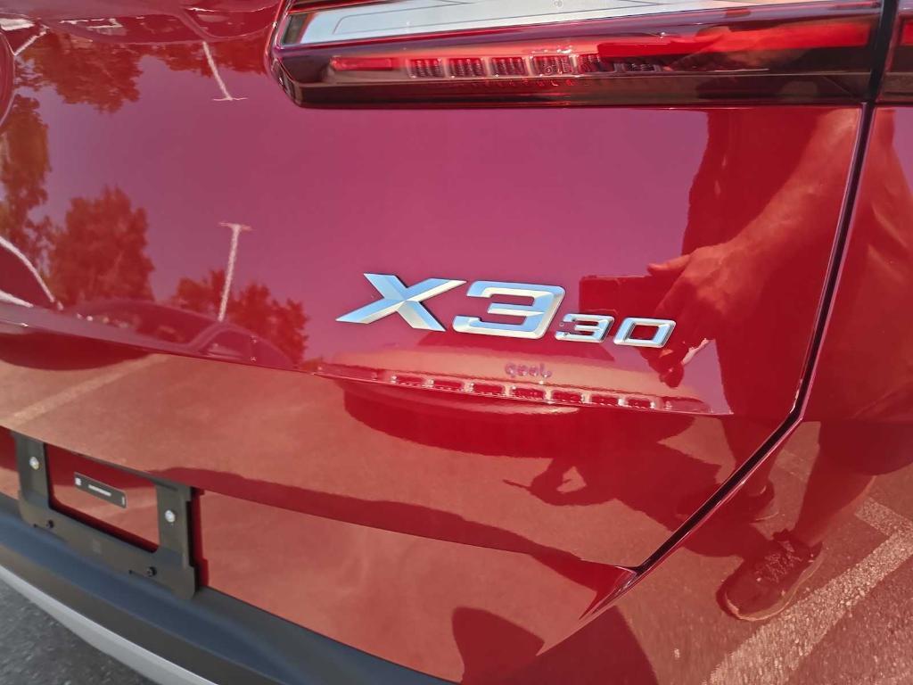 new 2025 BMW X3 car, priced at $58,075